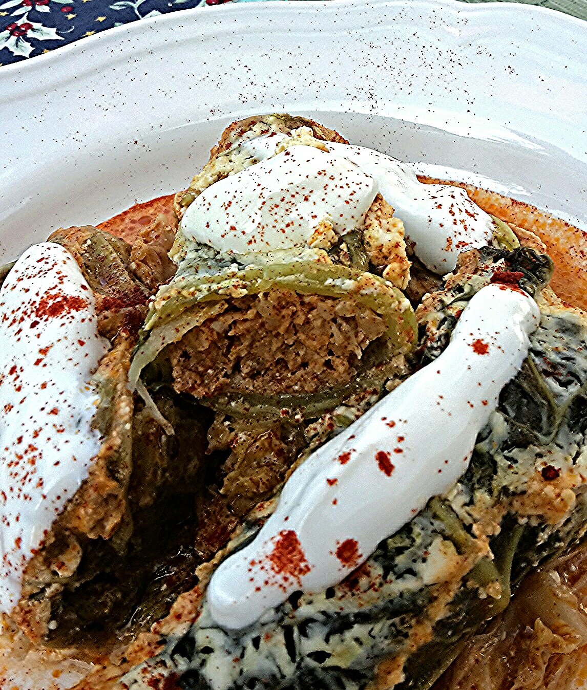 Töltött kelkáposzta