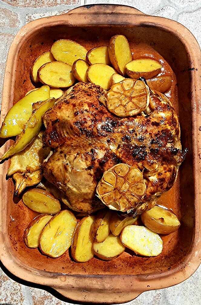 Grillcsirke rengeteg fokhagymával