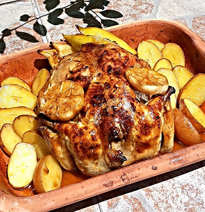 Grillcsirke rengeteg fokhagymával