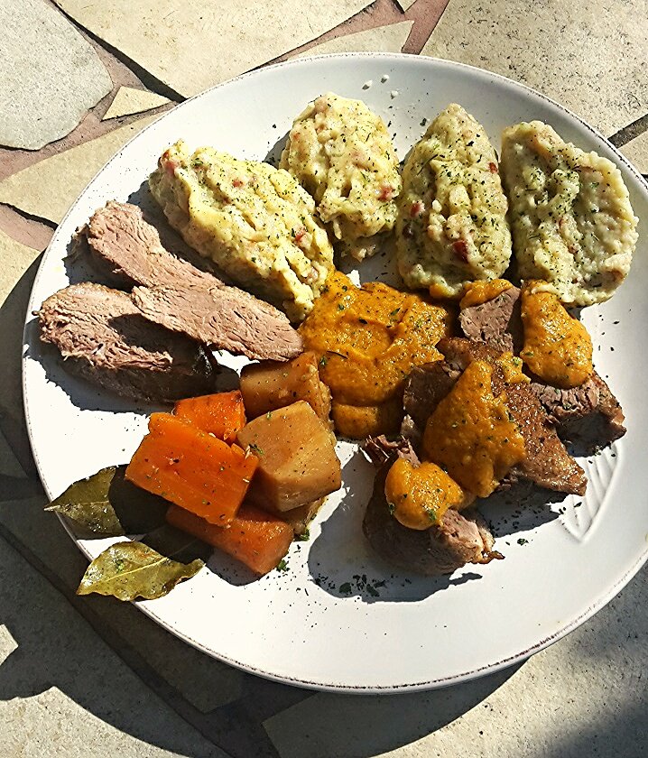 Kacsamell vadas mártással