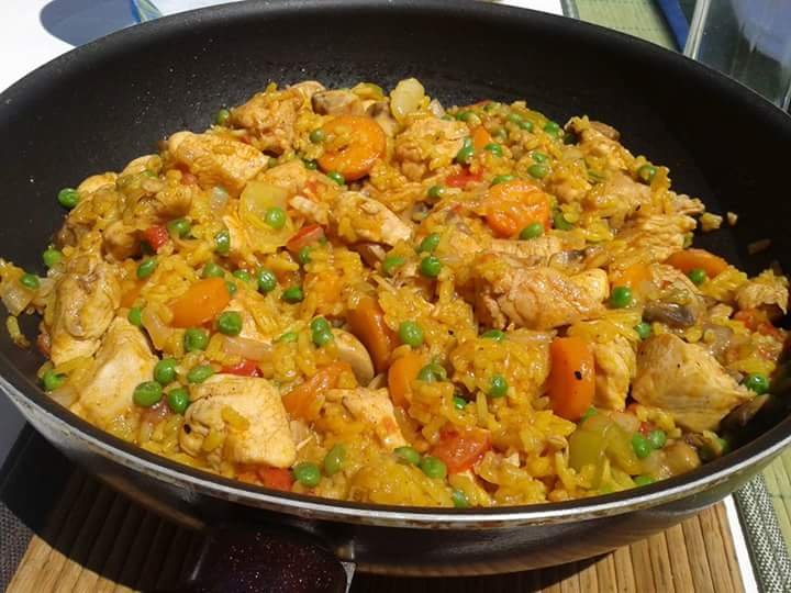 Rizses, zöldséges egytálétel