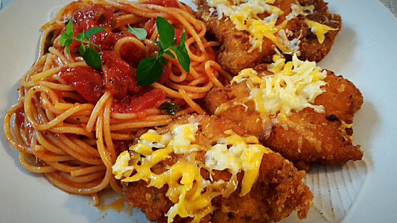 Milánói sertésborda csirkemellből