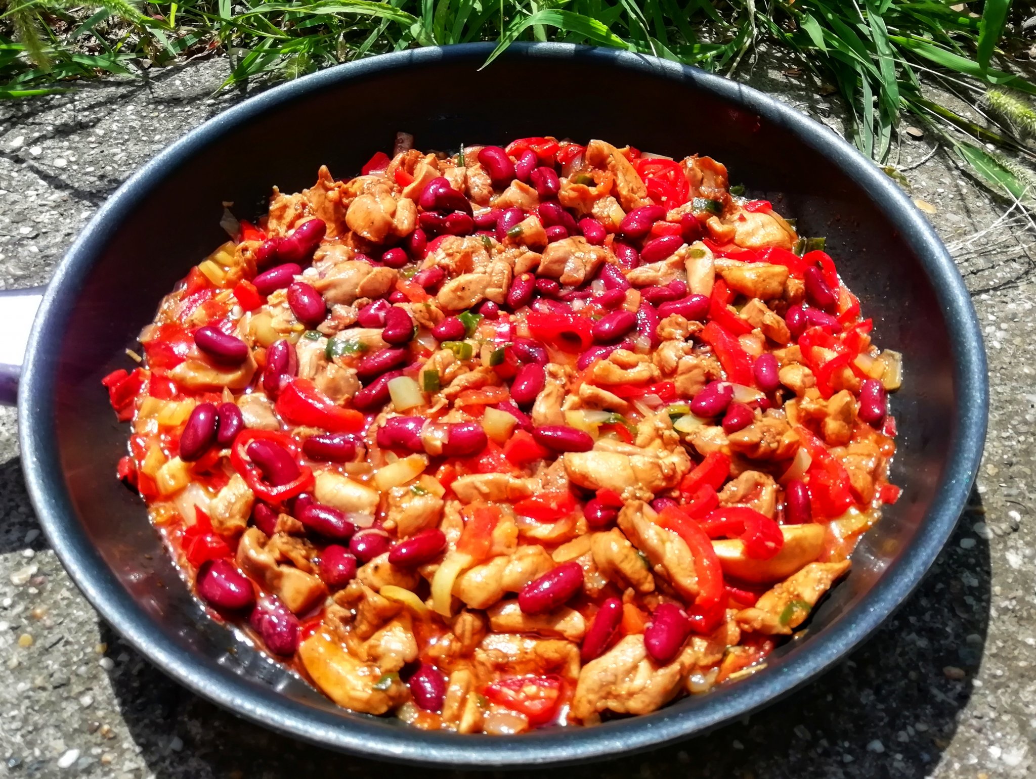 Csirkehúsos enchilada