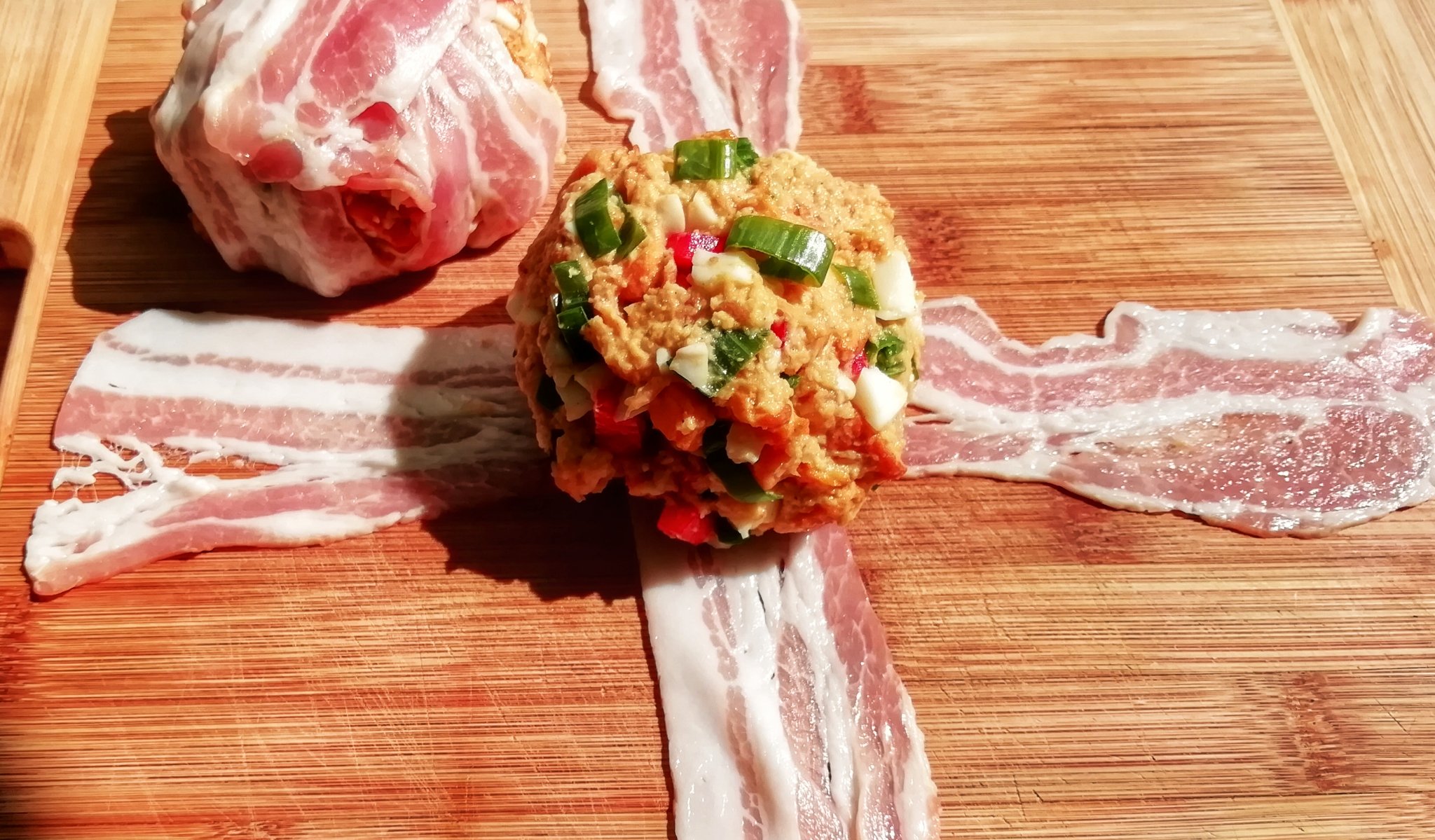 Sült csirkecomb, rókagombás töltelék gombóccal