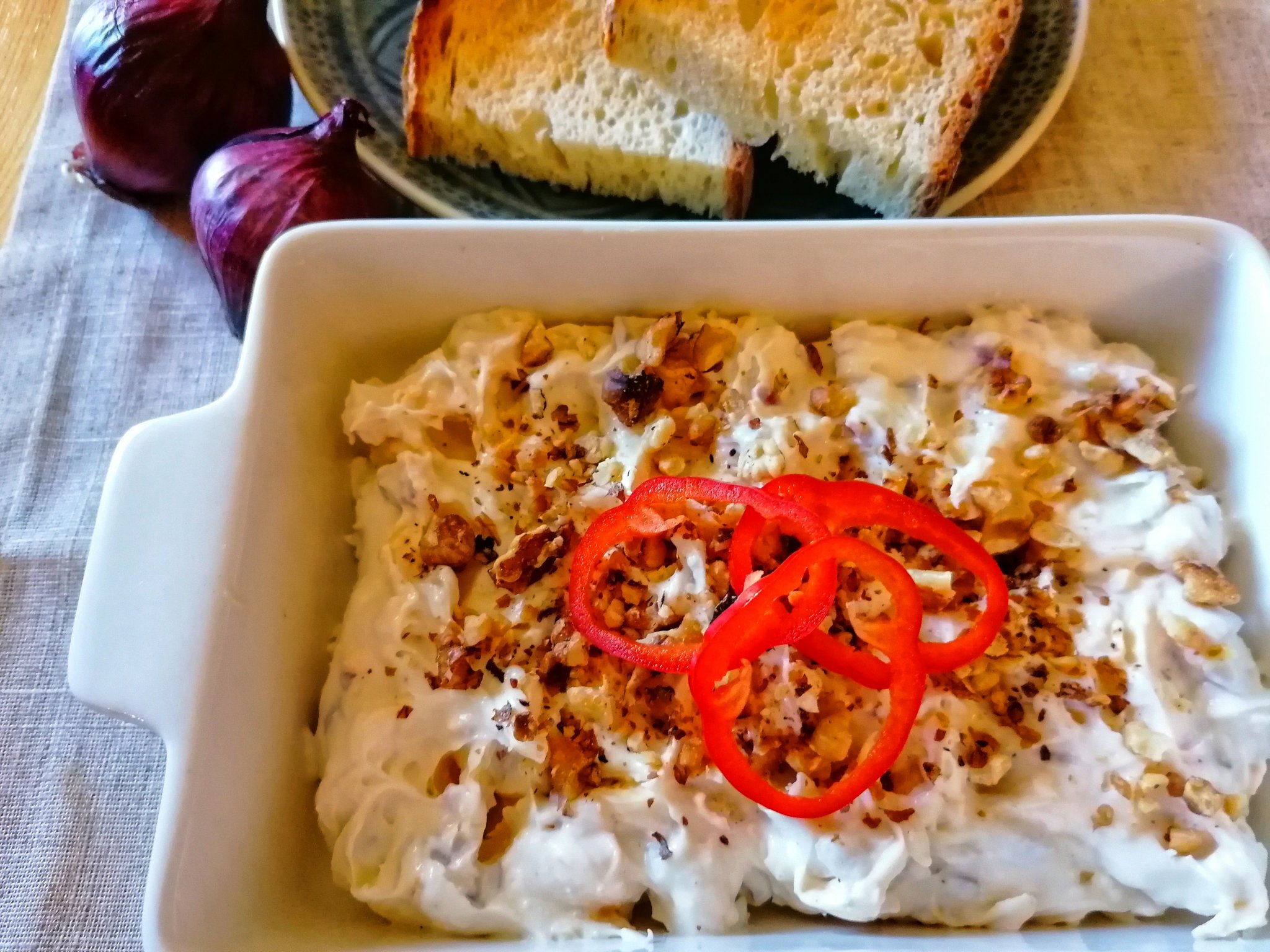 Fokhagymás krémsajt